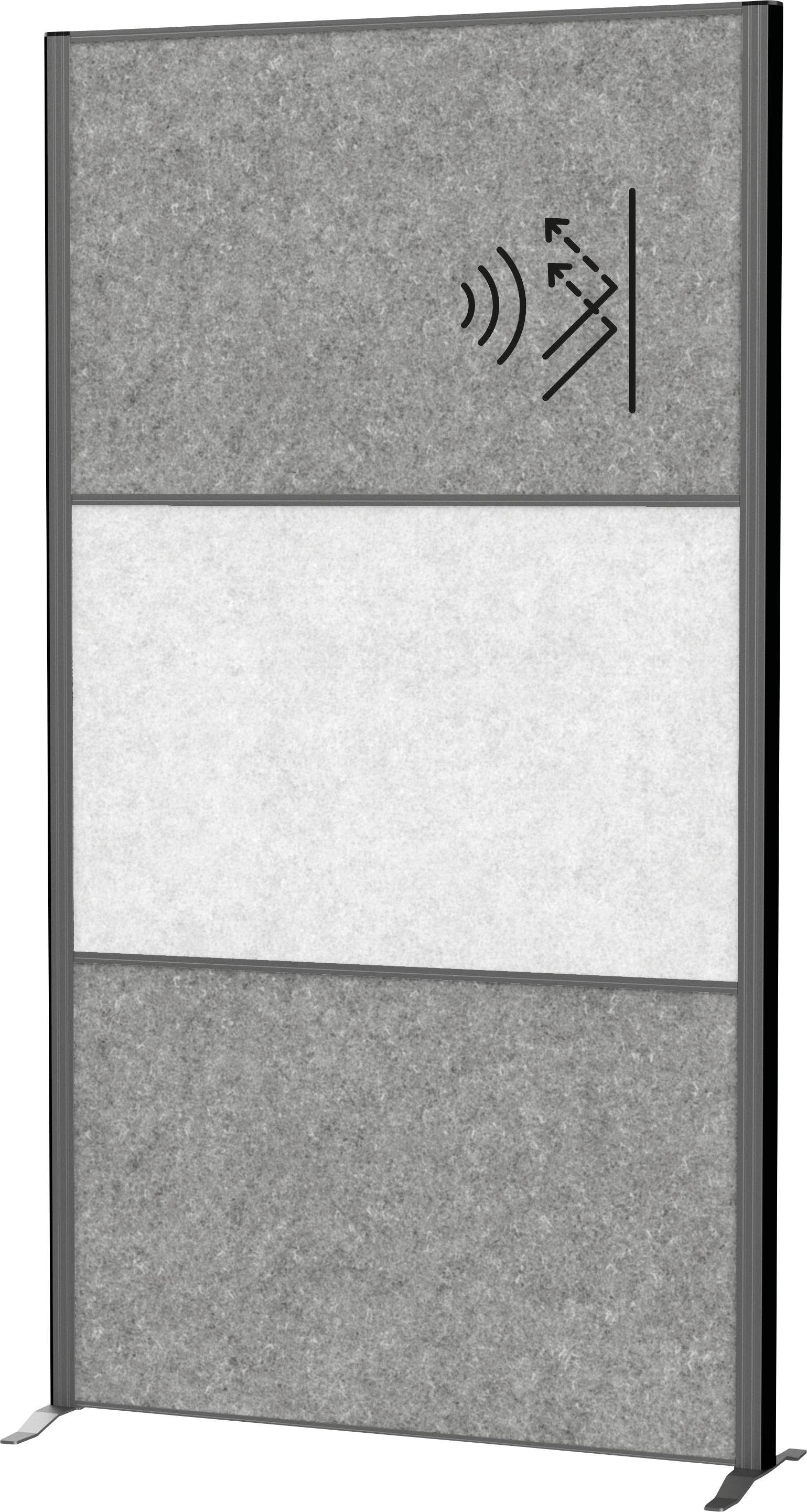 Maul Stellwand Dunkelgrau Vlies 9602089