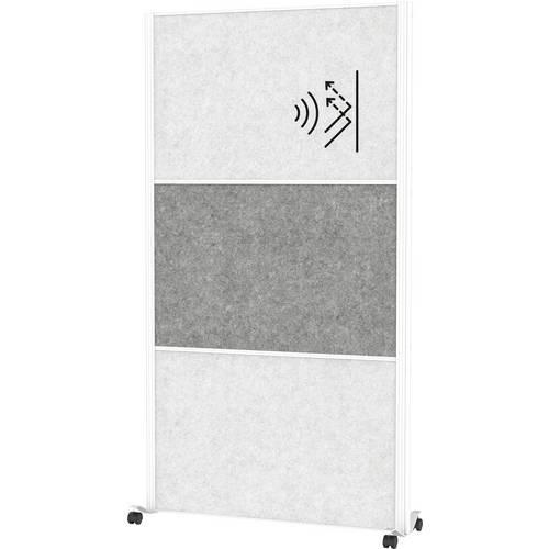 Maul Stellwand Hellgrau, Dunkelgrau Vlies 9612102