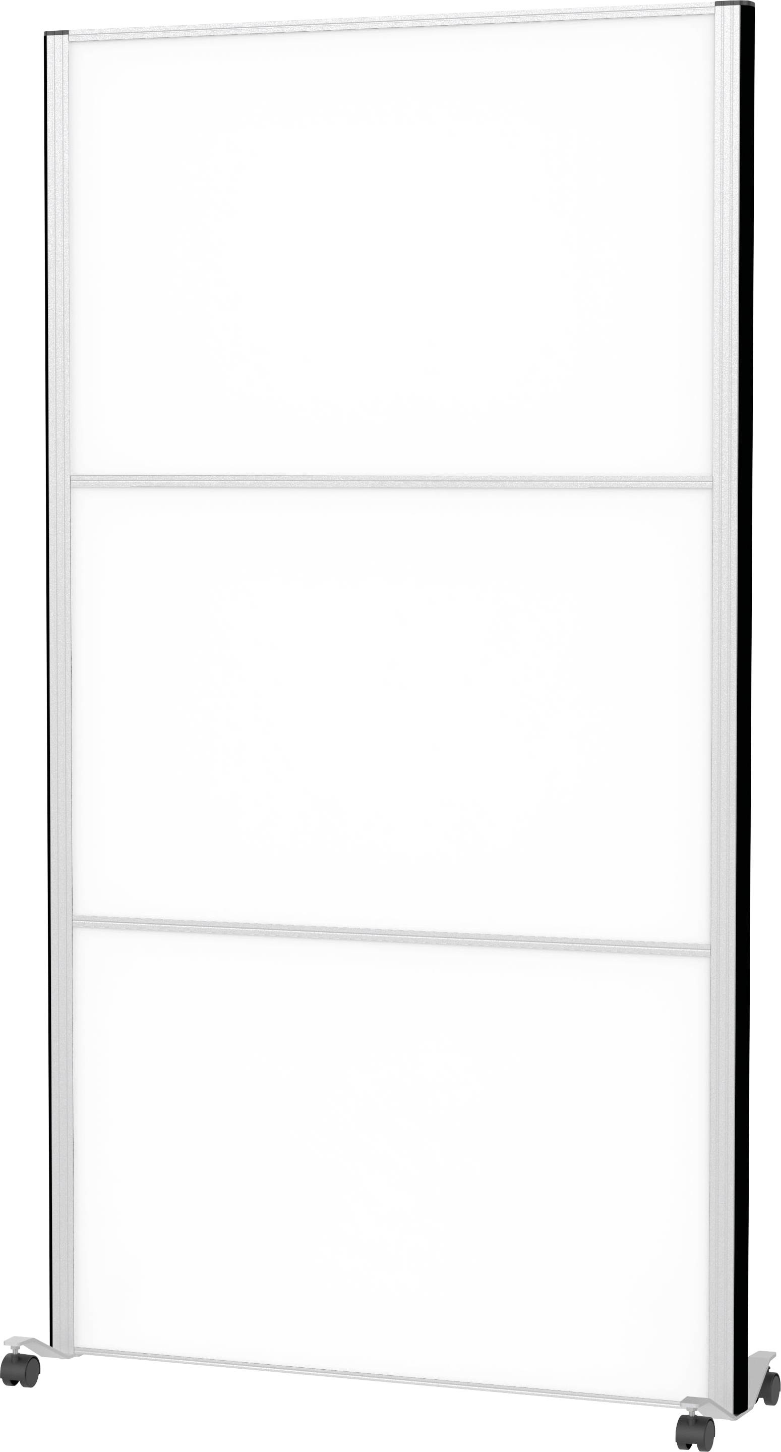 Maul Stellwand Weiß, Silber Metall, Stahlblech 9621195