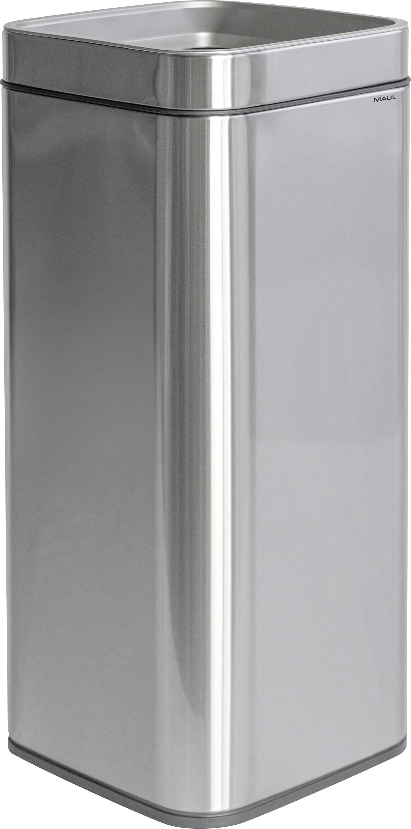 Maul neu 9503094 Mülleimer 30 l Edelstahl (B x H x T) 253 x 614 x 253 mm Edelstahl 1 St.