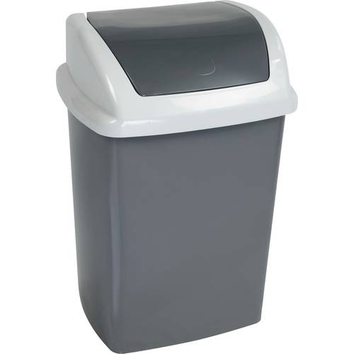 Maul neu 9521087 Mülleimer 10 l Kunststoff (B x H x T) 250 x 370 x 200 mm Dunkelgrau 1 St.