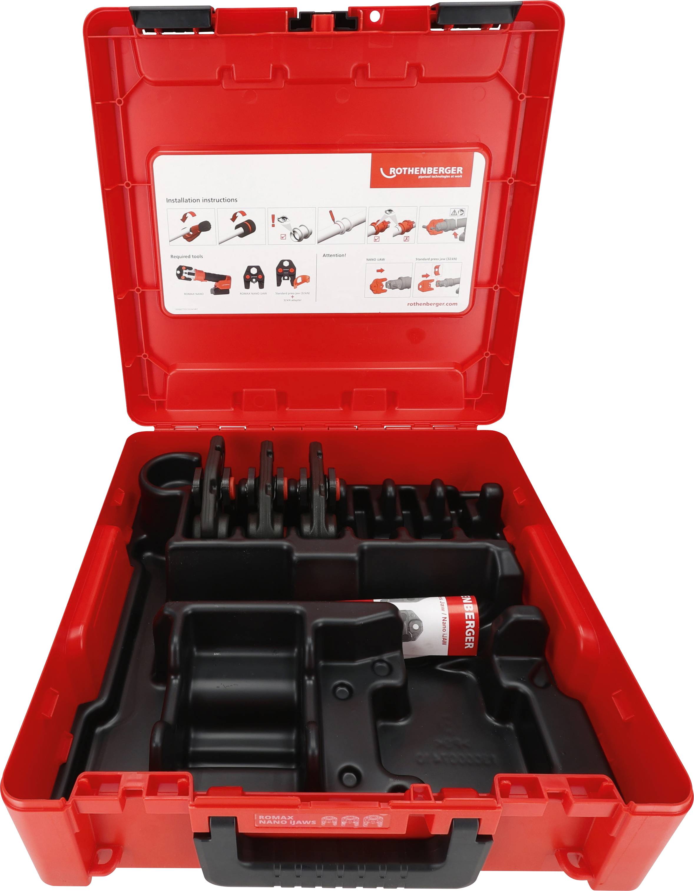 Thumbnail - Rothenberger 1000004939 Pressbacken-Set