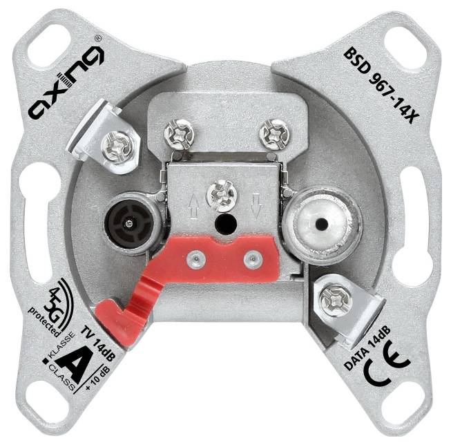 Thumbnail - Axing BSD96714X Antennendose TV Unterputz Durchgangsdose