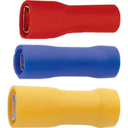 Klauke 750VN Flachsteckhülse Steckbreite: 6.3 mm Steckdicke: 0.8 mm Gelb 1 St.