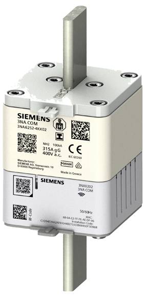Siemens 3NA62524KK01 NH-Sicherung Sicherungsgröße = 2 1 St.-0