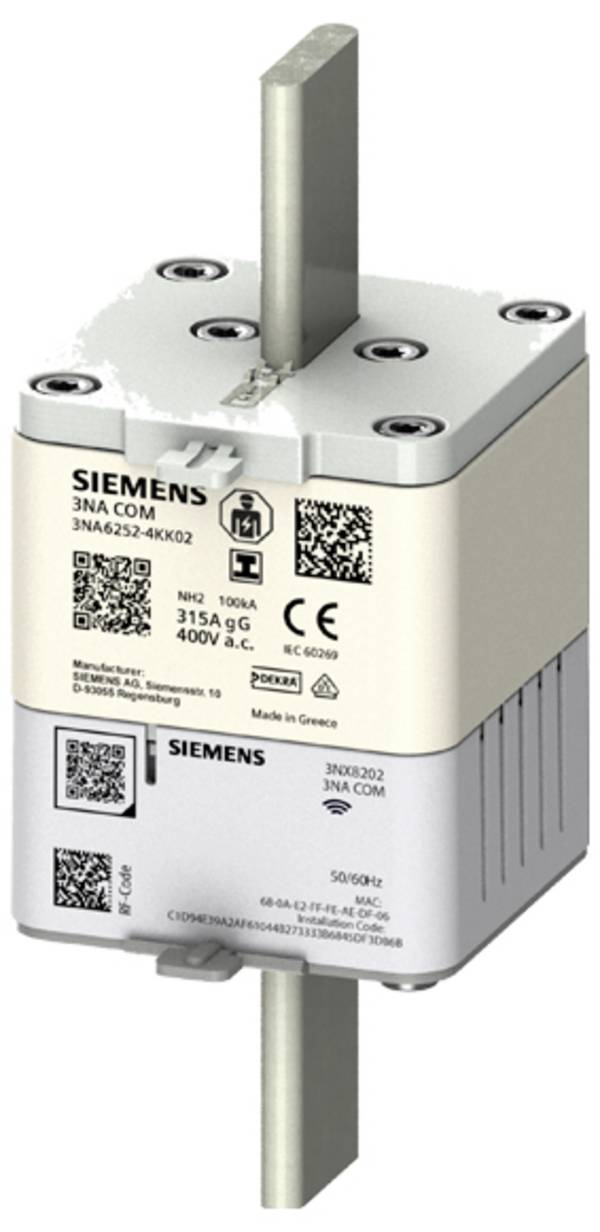 Siemens 3NA62524KK01 NH-Sicherung Sicherungsgröße = 2 1 St.