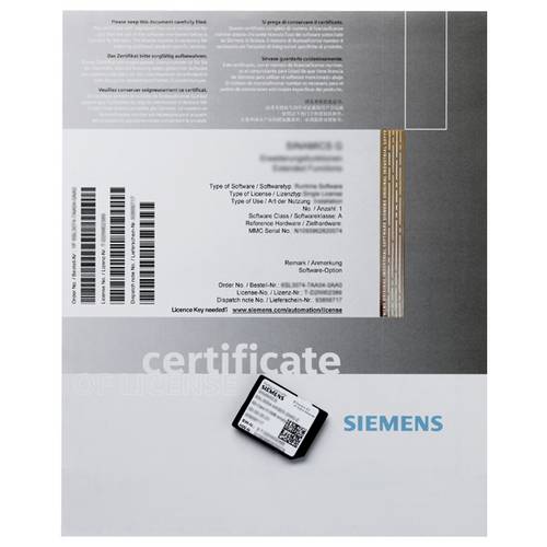 Siemens 6AU1820-3DA20-0AB0 6AU18203DA200AB0 SPS-Software