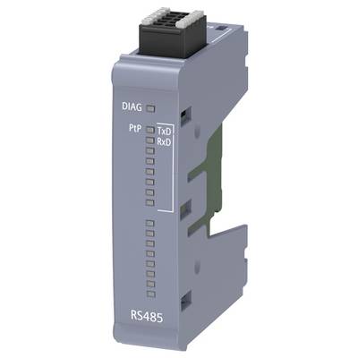 RS485-Kommunikationsmodul mit Diagnose-LEDs mit den Bezeichnungen „DIAG", „PtP", „TxD" und „RxD".
