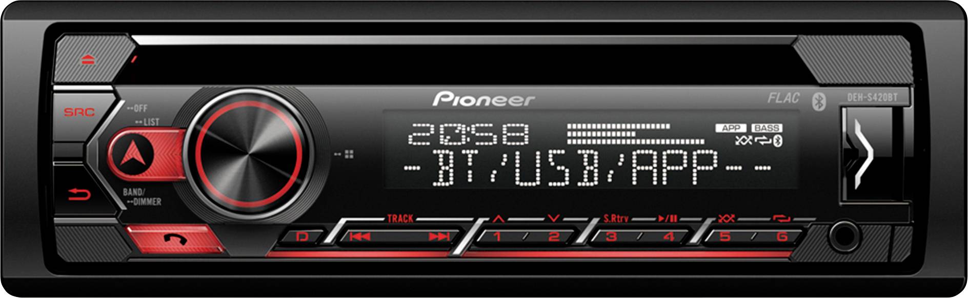 Pioneer Autoradio AppRadio, Bluetooth®-Freisprecheinrichtung, Anschluss für Lenkradfernbedienung
