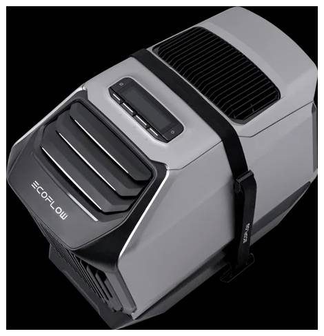 ECOFLOW Wave2 Nylon Akku-Gürtel Schwarz