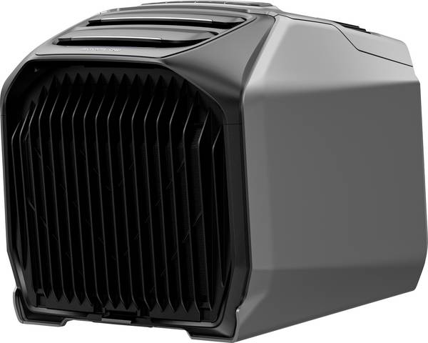 ECOFLOW Wave 3 Mobiles Klimagerät EEK Heizen/Kühlen: A++ (A+++ - D)/A (A+++ - D) 1800 W  Schwarz-Grau