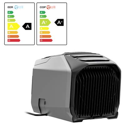 ECOFLOW Wave 3 Mobiles Klimagerät EEK Heizen/Kühlen: A++ (A+++ - D)/A (A+++ - D) 1800 W Schwarz-Grau-1
