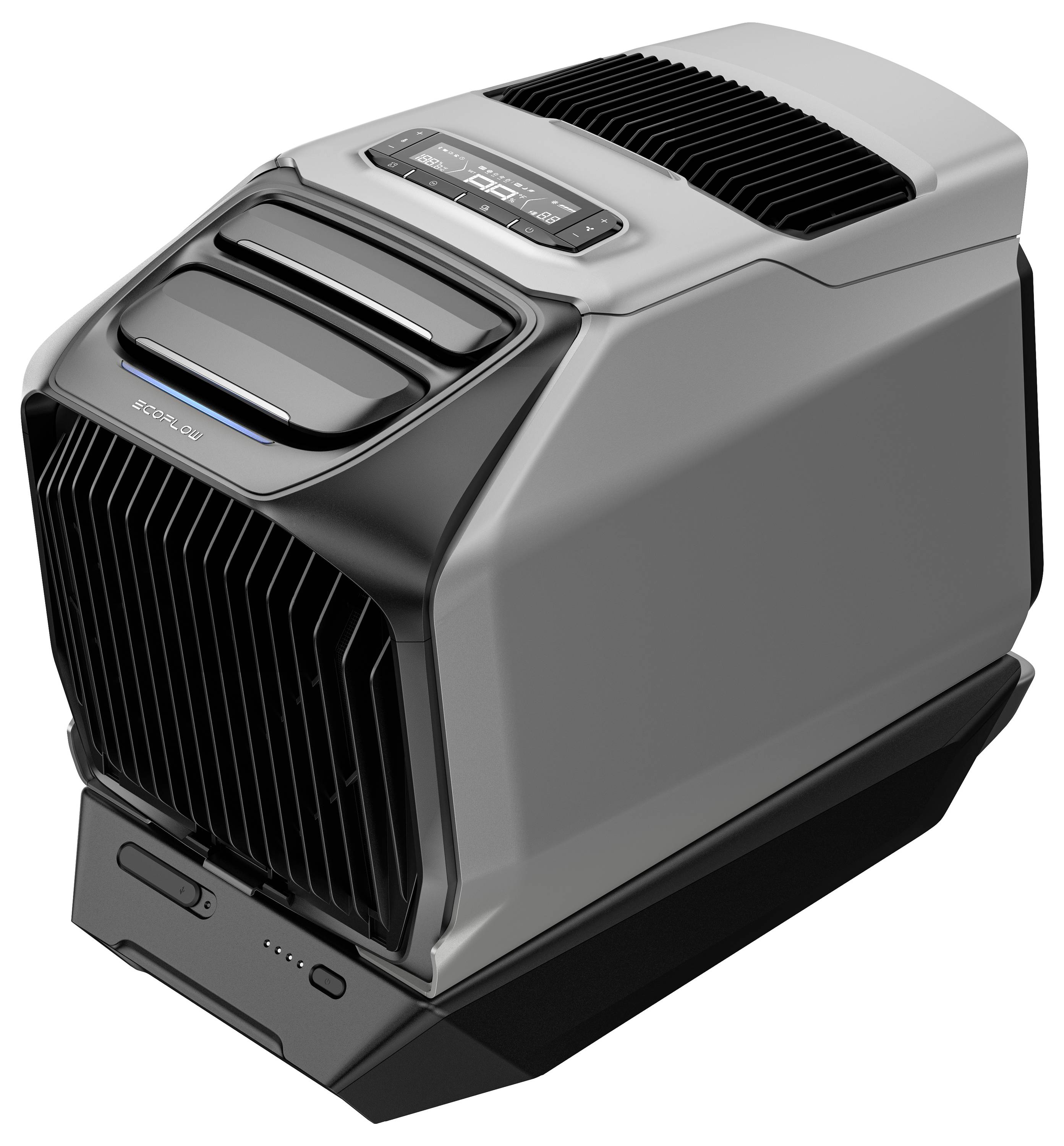 ECOFLOW Wave 3 Mobiles Klimagerät EEK Heizen/Kühlen: A++ (A+++ - D)/A (A+++ - D) 1800 W Schwarz-Grau-14