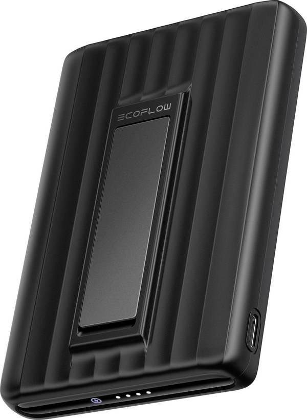 ECOFLOW RAPID Mag 10K Powerbank 10000 mAh Fast Charge, Magsafe, Qi Wireless Charging Li-Ion USB-C® Schwarz
