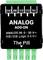 Das „Pill"-Analog-Add-On-Modul mit detaillierten GND-, AN-, IO2-, IO3- und 5V-Pins unterstützt 0-30V-Analogeingänge und 3,3V-Logikpegel.