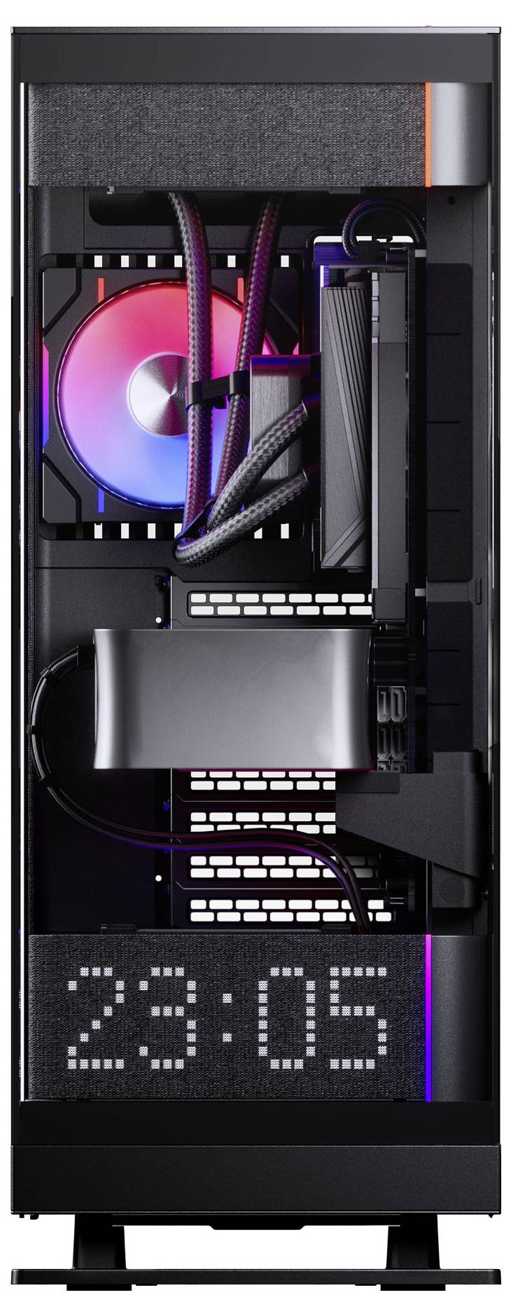 Phanteks Evolv X2 Matrix Midi-Tower Gehäuse, Gaming-Gehäuse, PC-Gehäuse Schwarz-6