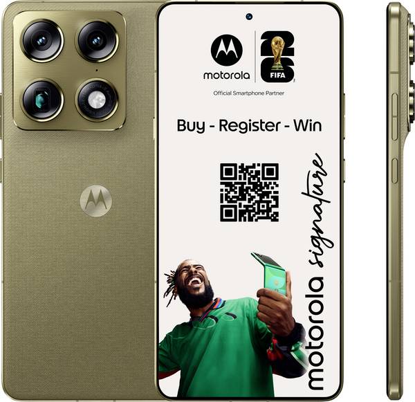 Motorola Signature 512 GB Gold EEK A (A - G) 17.2 cm (6.78 Zoll) Smartphone