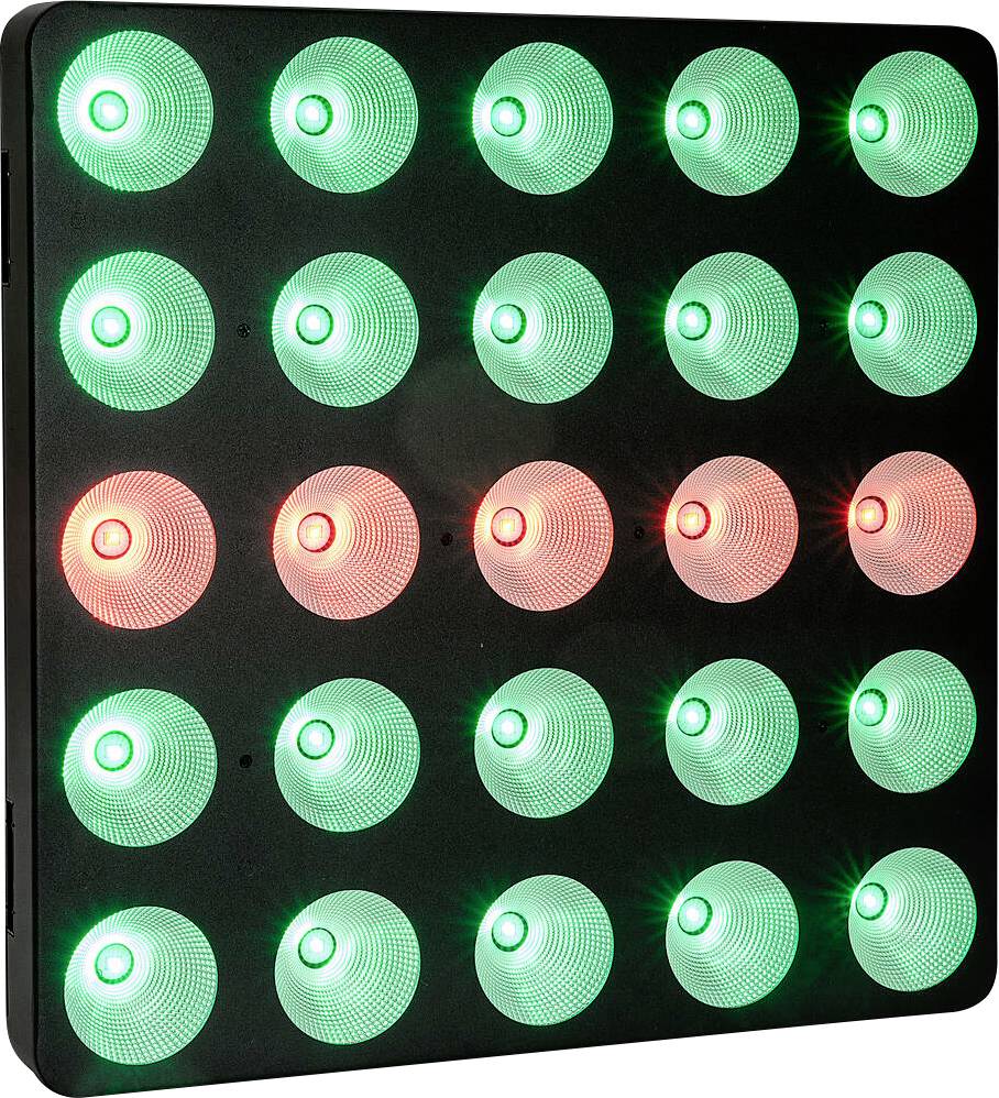 Eurolite LED Pixel Matrix Panel 5x5 DMX LED-Effektstrahler Anzahl LEDs (Details): 25 12 W