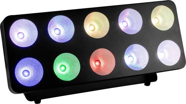 Eurolite LED Pixel Matrix Panel 2x5 DMX LED-Effektstrahler  Anzahl LEDs (Details): 10 12 W