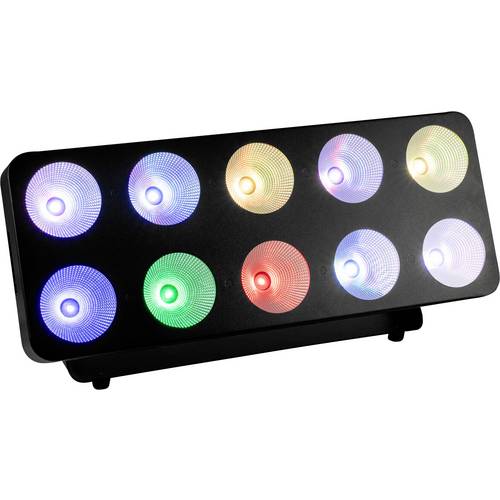 Eurolite LED Pixel Matrix Panel 2x5 DMX LED-Effektstrahler Anzahl LEDs (Details): 10 12 W