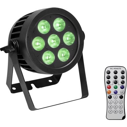 Eurolite IP PAR 7x9W SCL DMX LED-Effektstrahler Anzahl LEDs (Details): 7 9 W