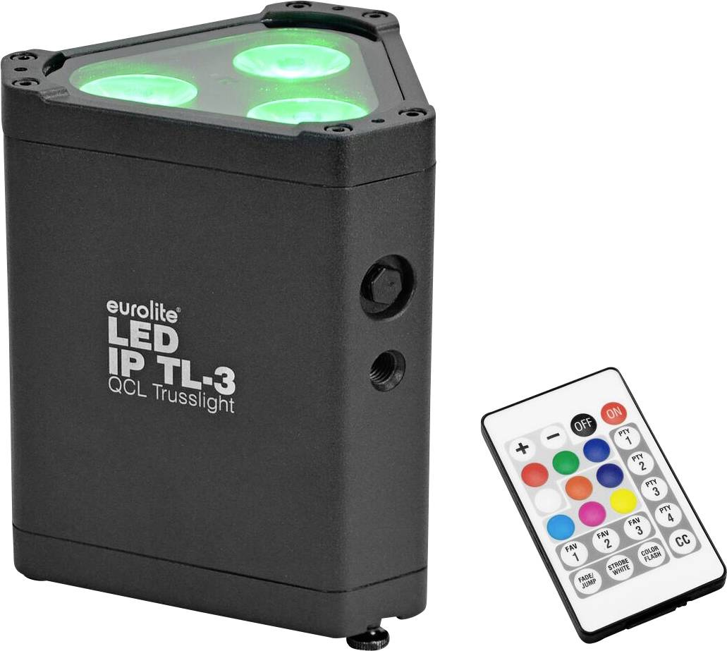 Eurolite IP TL-3 QCL DMX LED-Effektstrahler Anzahl LEDs (Details): 3 10 W