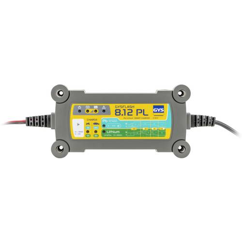 GYS GYSFLASH 8.12 PL 069282 Automatikladegerät, Werkstattladegerät, Kfz-Ladegerät 12 V 1 A, 4 A, 8 A