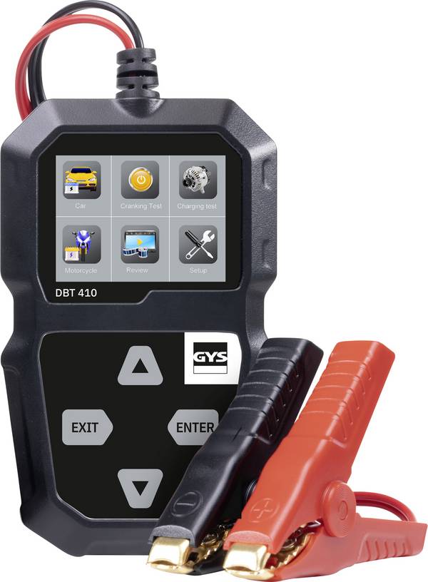 GYS Batterietester DBT410 - START/STOP Messbereich (Batterietester) 6 V, 12 V  083233