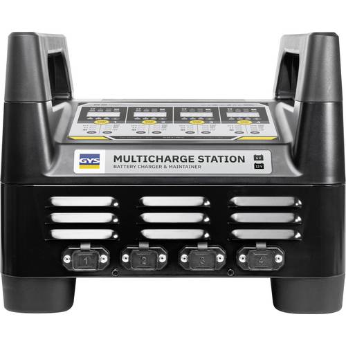 GYS MULTICHARGE-STATION 4x10A / Pb-Li 083578 Kfz-Ladegerät, Werkstattladegerät, Automatikladegerät 6 V, 12 V 10 A
