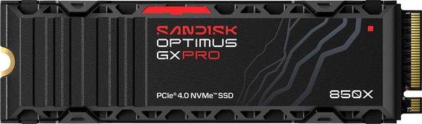 SanDisk Optimus GX PRO 850X 2 TB Interne M.2 PCIe NVMe SSD 2280 PCIe NVMe 4.0 x4 Retail SDSP81200TAH-000E0