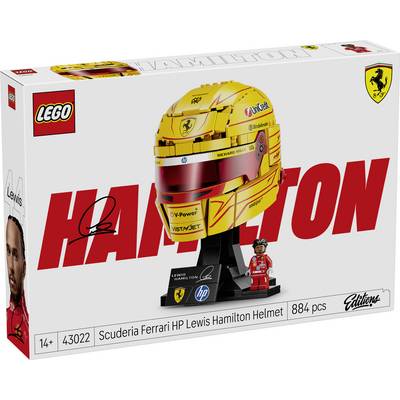 6590613 LEGO® Editions Scuderia Ferrari HP Lewis Hamilton Helm (43022)-0