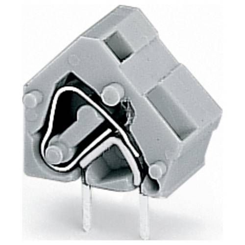 WAGO 236-601 - Leiterplattenklemme, anreihbar, RM 10,16, grau