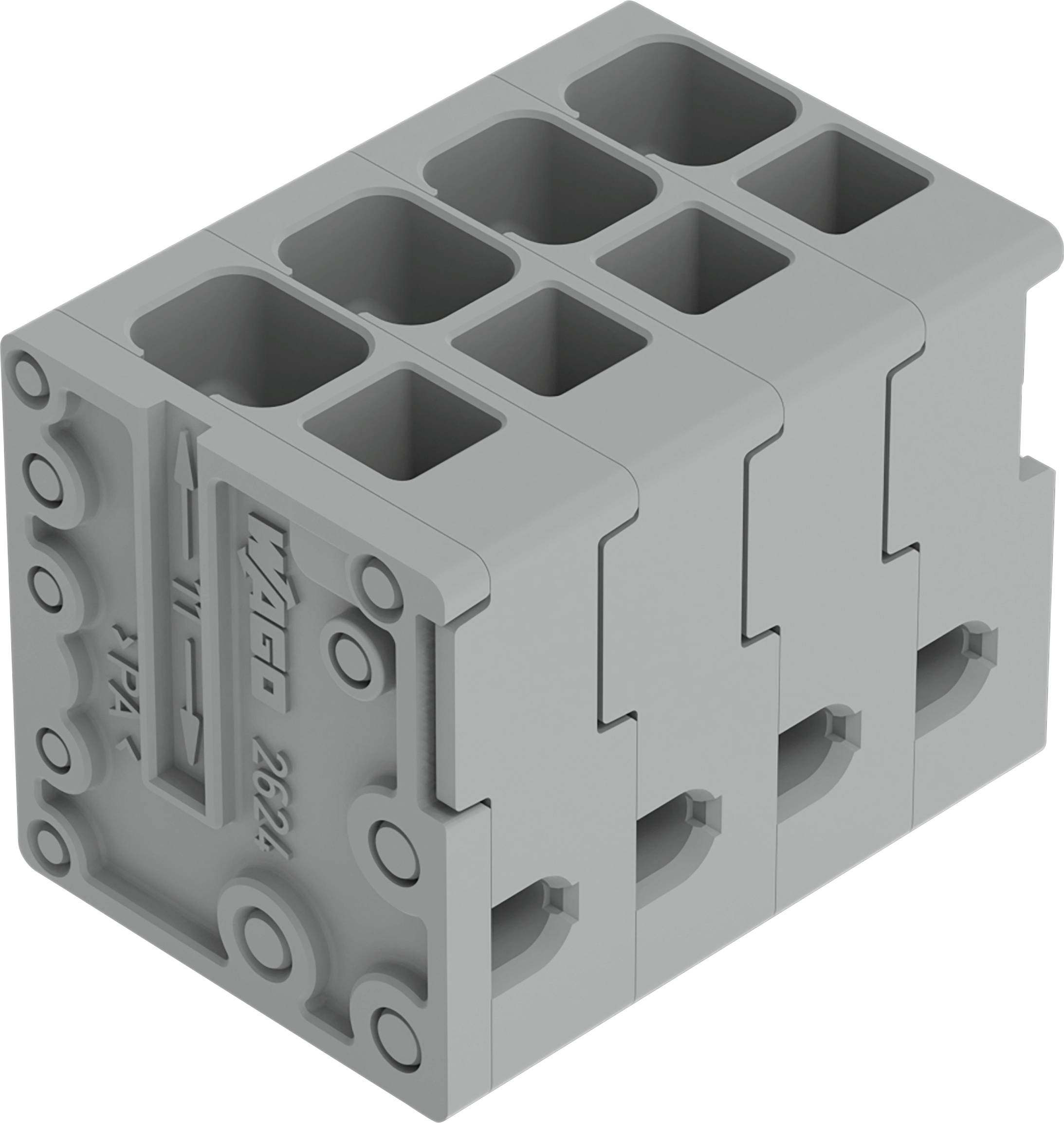 WAGO 2624-3102/000-004 Leiterplattenklemme 200 St.