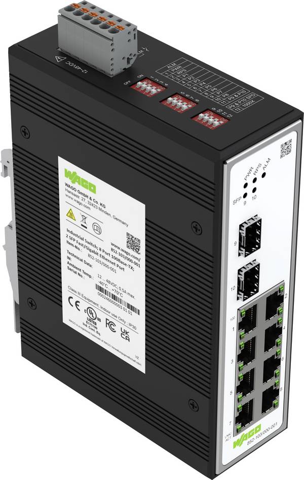 WAGO 852-101/000-001 852-101/000-001 Netzwerk Switch