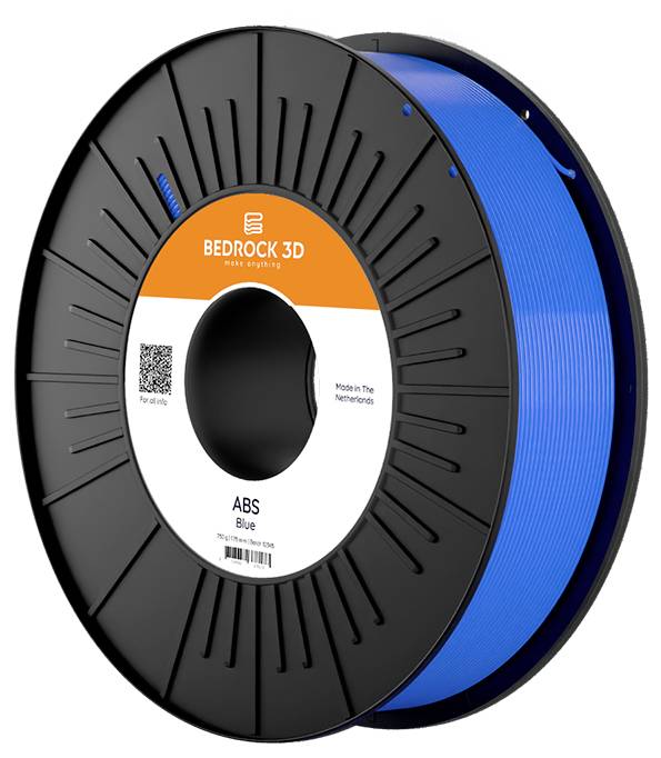 BEDROCK 3D ABS-0105b075 ABS Blue 2.85 mm 750 g Filament ABS 2.85 mm 750 g Blau 1 St.