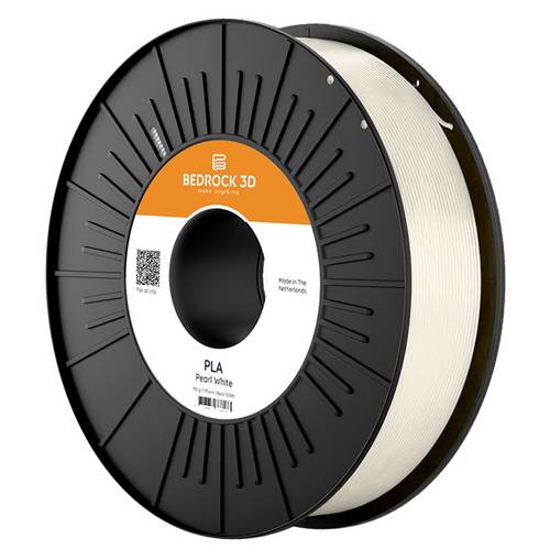 Thumbnail - BEDROCK 3D PLA-0011a075 PLA Pearl White 1.75 mm 750 g Filament PLA 1.75 mm 750 g Perle 1 St.