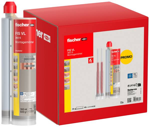 Fischer Injektionsmörtel  580871 24 St.