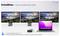 „Kristallklare ultra-hochauflösende Videos" mit drei Monitoren, auf denen „bis zu 4K/60Hz" angezeigt wird, verbunden mit einem Laptop über eine Dockingstation.