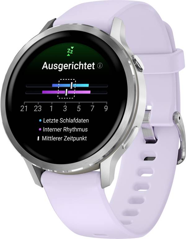 Garmin Venu® Smartwatch Lavendelblau