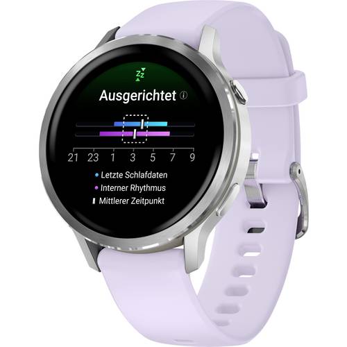 Garmin VENU® 4 Smartwatch Lavendelblau