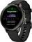 Eine Smartwatch zeigt ein Schlafplan-Diagramm mit dem Titel „Ausgerichtet" an, mit Balken für „Letzte Schlafdaten", „Interner Rhythmus" und „Mittlerer Zeitpunkt".