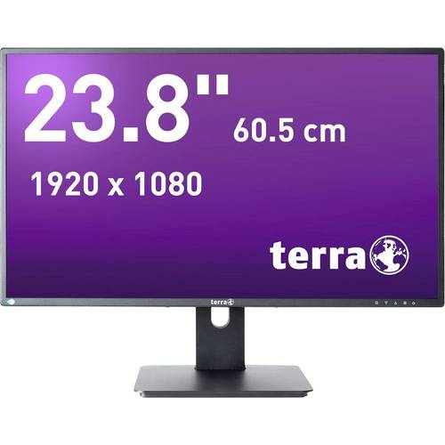 Terra LCD-Monitor EEK E (A - G) 60.5 cm (23.8 Zoll) 1920 x 1080 Pixel 16:9 5 ms HDMI®, DisplayPort, DVI, Kopfhörer-Buchs...