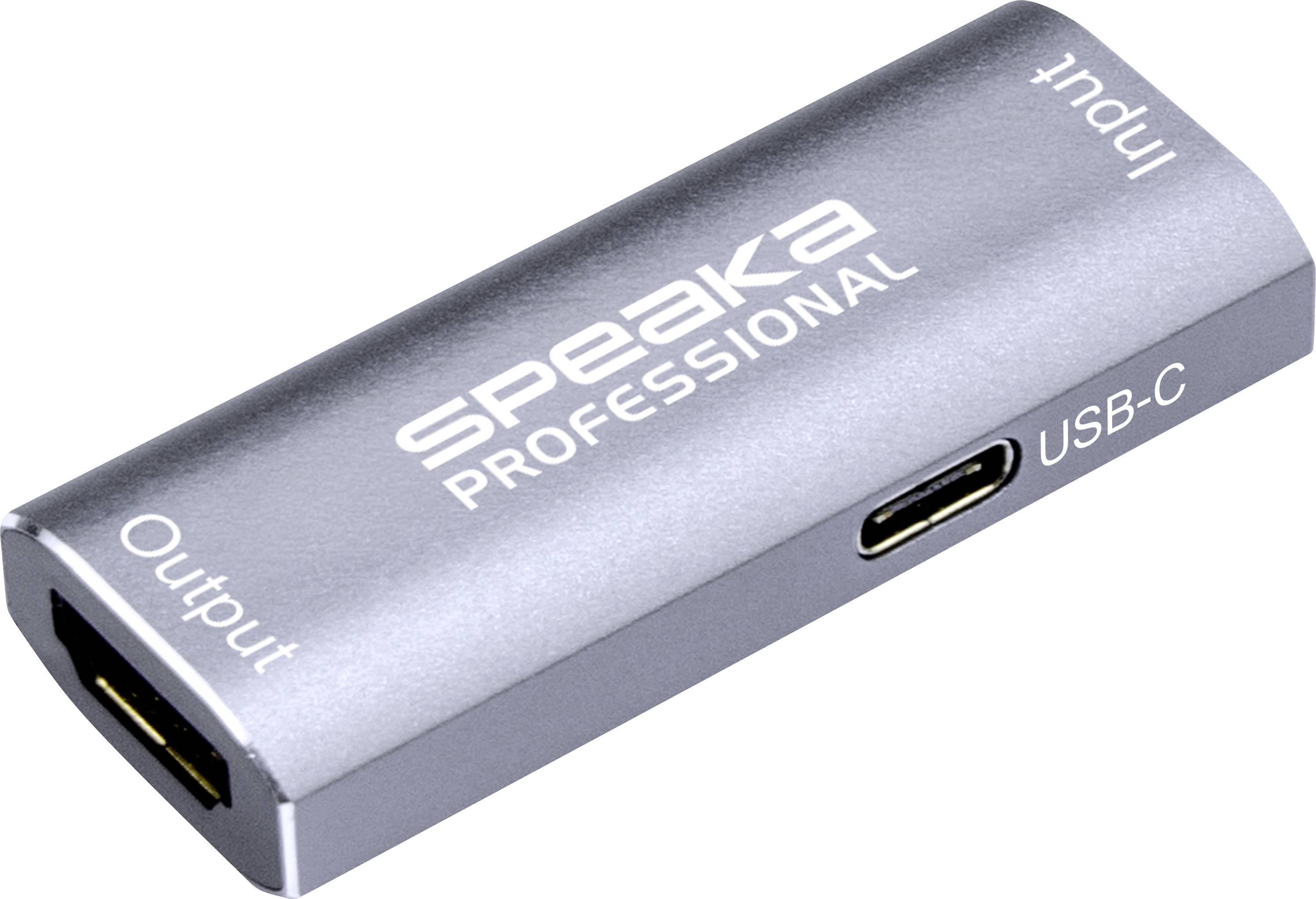 SpeaKa Professional SP-HDMIR-200 HDMI® HDMI Repeater 25 m-0
