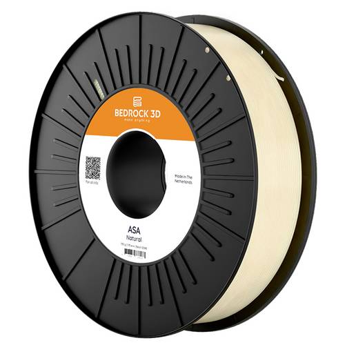 BEDROCK 3D ASA-4201b075 ASA Natural 2.85 mm 750 g Filament ASA 2.85 mm 750 g Natur 1 St.