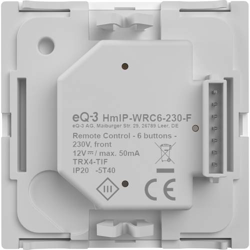 Homematic IP Wandtaster Homematic IP Funk Wandtaster – 6-fach, 230 V