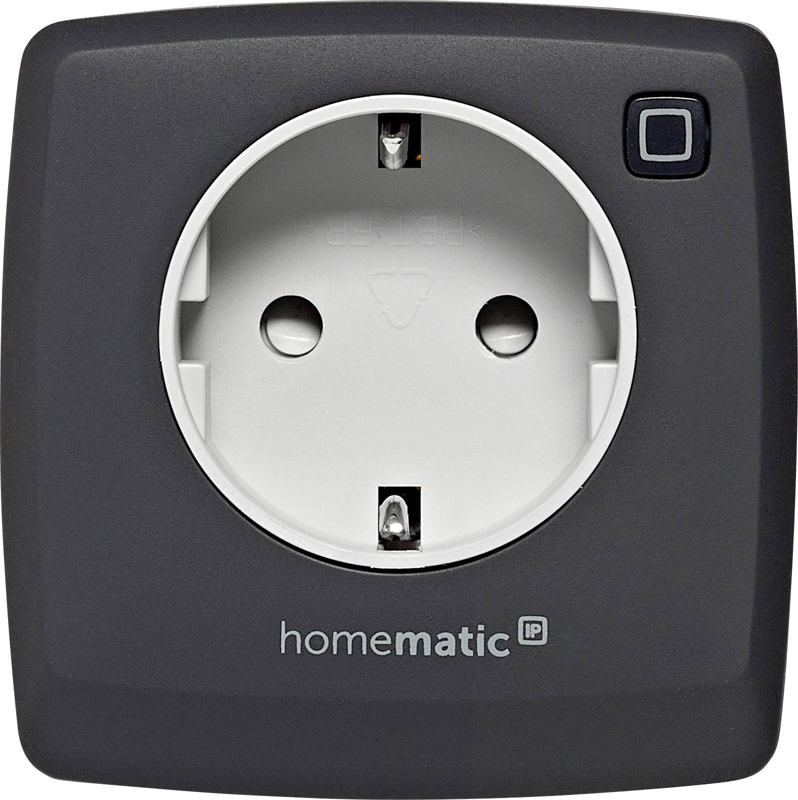 Thumbnail - Homematic IP Steckdose Homematic IP Funk Schalt-Mess-Steckdose, anthrazit