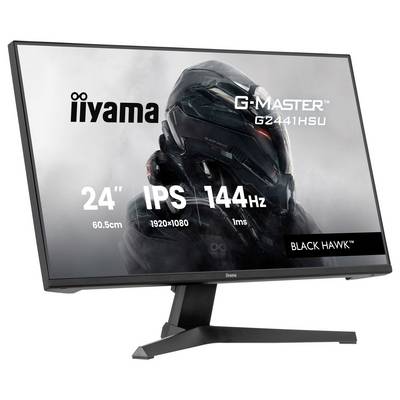 Iiyama G-Master GB2770QSU Monitor mit 27-Zoll-Display, Fast IPS, 2560x1440 Auflösung, 200Hz Bildwiederholfrequenz, 0,5ms Reaktionszeit, NVIDIA G-Sync, Red Eagle Modell.