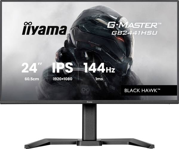 Iiyama G-MASTER Gaming Monitor  EEK C (A - G) 60.5 cm (23.8 Zoll) 1920 x 1080 Pixel 16:9 1 ms  IPS LED