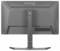 Das Bild zeigt die Rückansicht eines iiyama G-Master Black Hawk Monitors und hebt seinen Ständer und die hinteren Designmerkmale hervor.
