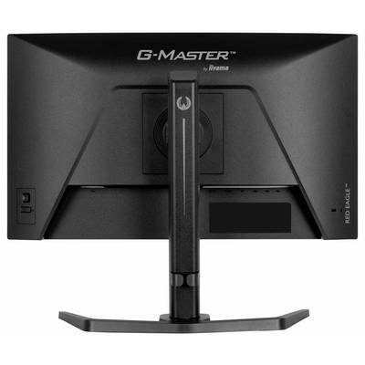 Computermonitor mit angezeigten Spezifikationen einschließlich „27" IPS, 1920x1080, 144Hz, 1ms". Der Modellname „G-Master G2741HSU Black Hawk" wird angezeigt.